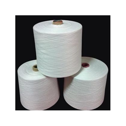 Raw White, For Knitting, Weaving, 20/1, 30/1, 30/2, 65% Polyester / 35% Cotton