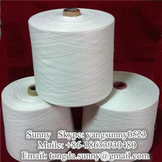Raw white, Weaving, Knitting, 40, 100% Polyester