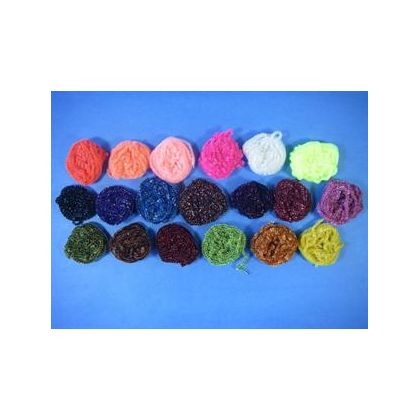 Dyed, For knitting , weating, webbing, briading, 1,2,3,4,6,8, Acrylic, Cotton, Polyester, Spandex