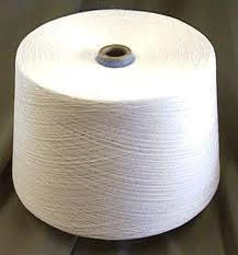 Raw White, For knitting & weaving, 20/1, 65% Polyester / 35% Cotton
