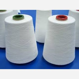 raw white, weaving and knitting, 30/1, 100% ring spun polyester