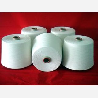 Raw White, For weaving and knitting, 20/1, 20/2, 30/1, 30/2, 45/1, 45/2, Polyester/Cotton (65/35%, 7