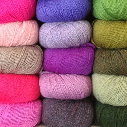 Dyed Cotton Organic Yarn