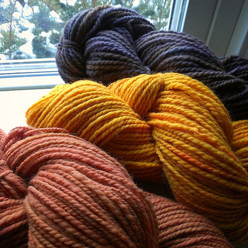 Dyed 100% Woolen Yarn