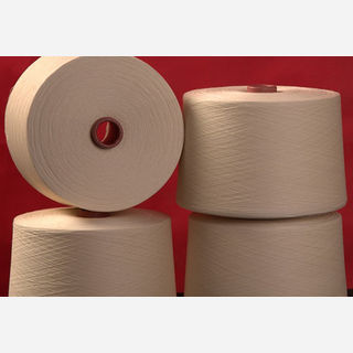 Greige Polyester Cotton Combed Ring Spun Hosiery Yarn