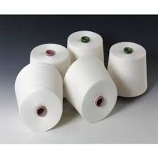 Polyester/viscose yarn