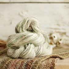 Wool Spun Yarn.