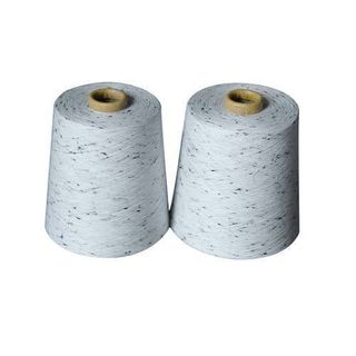 Cotton-Polyester Milange yarn