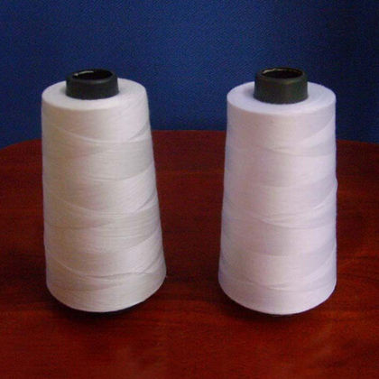 Polyester Raw White Yarn