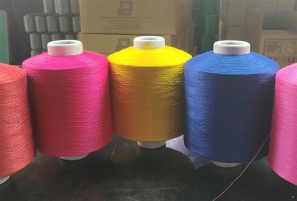 Polyester Airtex Dyed Yarn