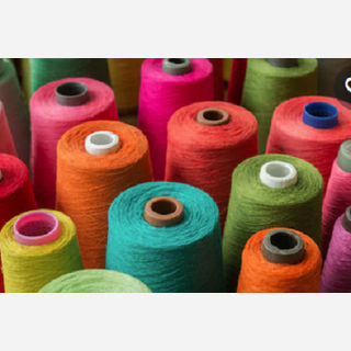 Cotton Gassed Mercerized Dyed Yarn