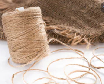 Raw White Jute Yarn