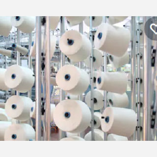 Polyester Raw White Yarn