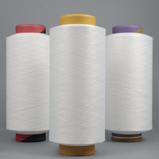 Raw White Polyester Textured Yarn