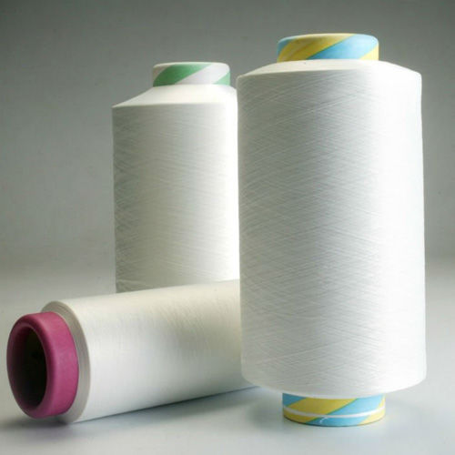 Raw White Polyester Textured Yarn