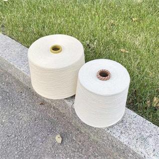 Raw White Cotton Yarn