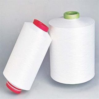 Raw White Polyester Yarn