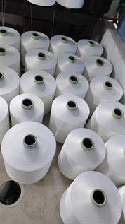 Raw White Cotton Yarn