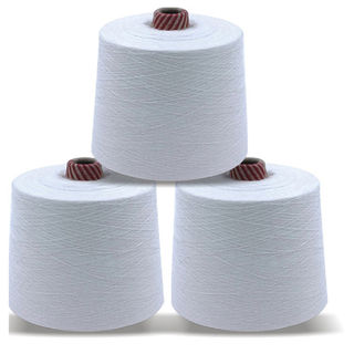 Cotton Polyester Lycra Blend Yarn