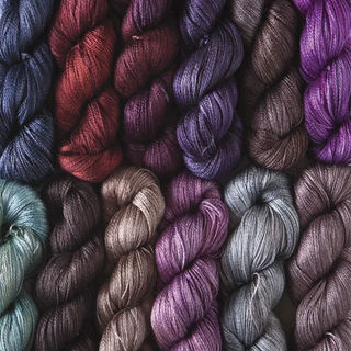 Yarn Dyed Silk Yarn