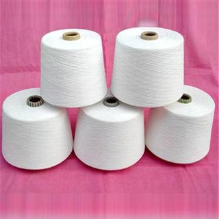 Cotton Recycled Polyester Blend Yarn