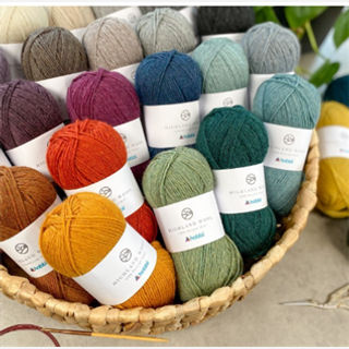 Wool Acrylic Blend Dyed Yarn