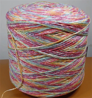 High Quality Dyed 100% Polyester Fancy Yarn