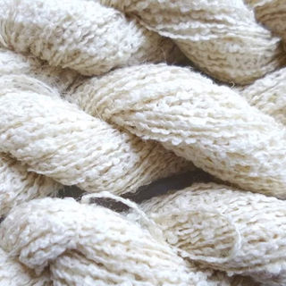 Pure White Wool Yarn