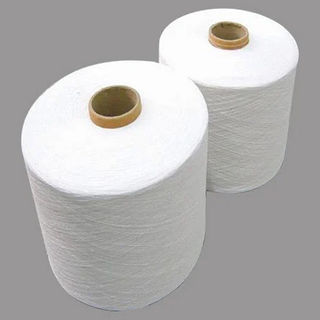 Cotton Polyester Blend Greige Yarn