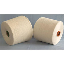 Ring-Spun Greige Bamboo Yarn