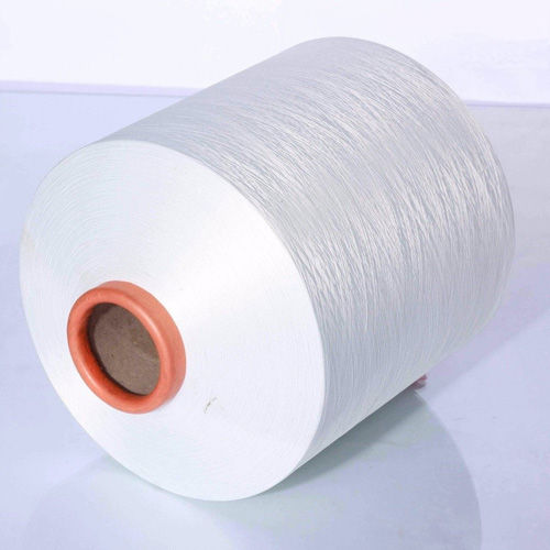 Raw White Semi Dull Drawn Textured Yarn