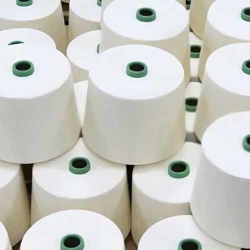 Raw White Cotton Yarn