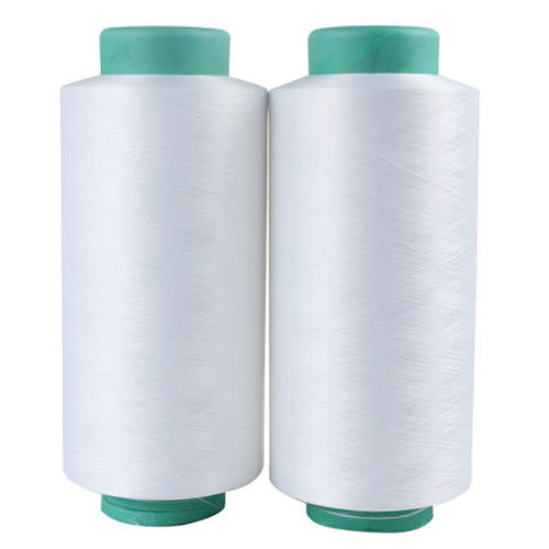 Raw White Nylon High Twisted Yarn