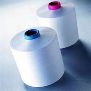 Raw White Polyester Yarn