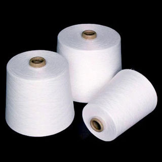 Greige Cotton Compact Yarn