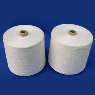 Raw White Cotton Carded Yarn