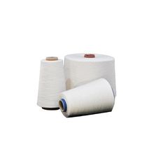 Raw White Cotton Compact Yarn