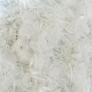 Polyester or Synthetic White Yarn Waste