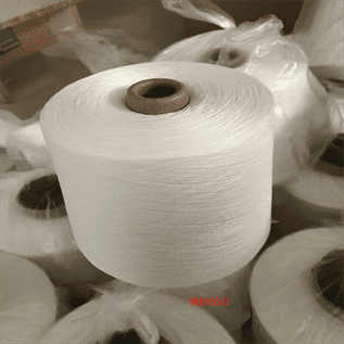 Raw White Natural Cotton Yarn