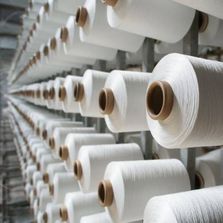 Raw White Acrylic Yarn