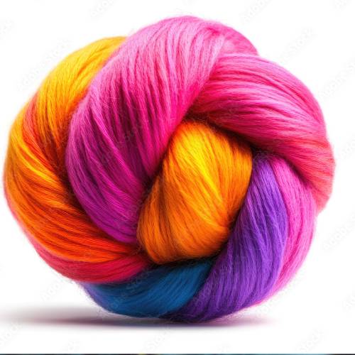 Chenille Dyed Yarn