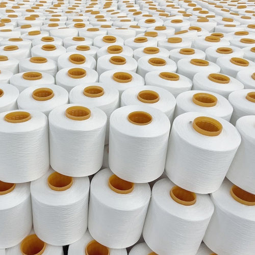 Polyester Raw White Yarn