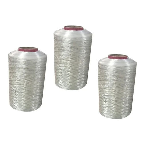 Greige Polyester Twisted Yarn