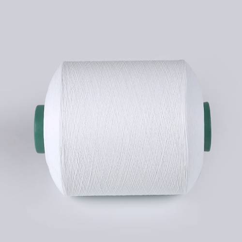 Raw White Drawn Textured Yarn