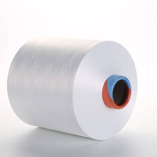 Raw White Drawn Textured Yarn