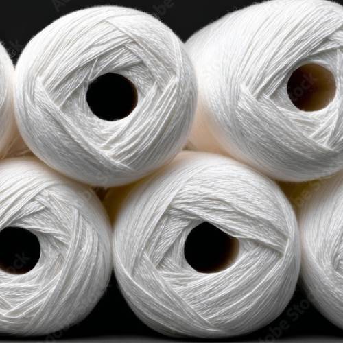 Acrylic Chenille Greige Yarn