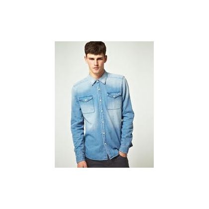 mens denim shirt