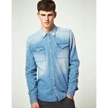 mens denim shirt