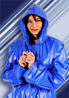 100% Polyester, PVC or Polyurethane, S to XXL