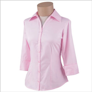 women light pink shirt
